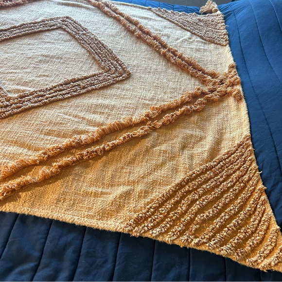 URBAN OUTFITTERS Aden Tufted Throw Blanket Handloom Cotton with Tassels
#0911241 - Picture 6 of 17